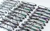 New business men's ultra-light steel full-frame and semi-frame flat metal glasses Specification image